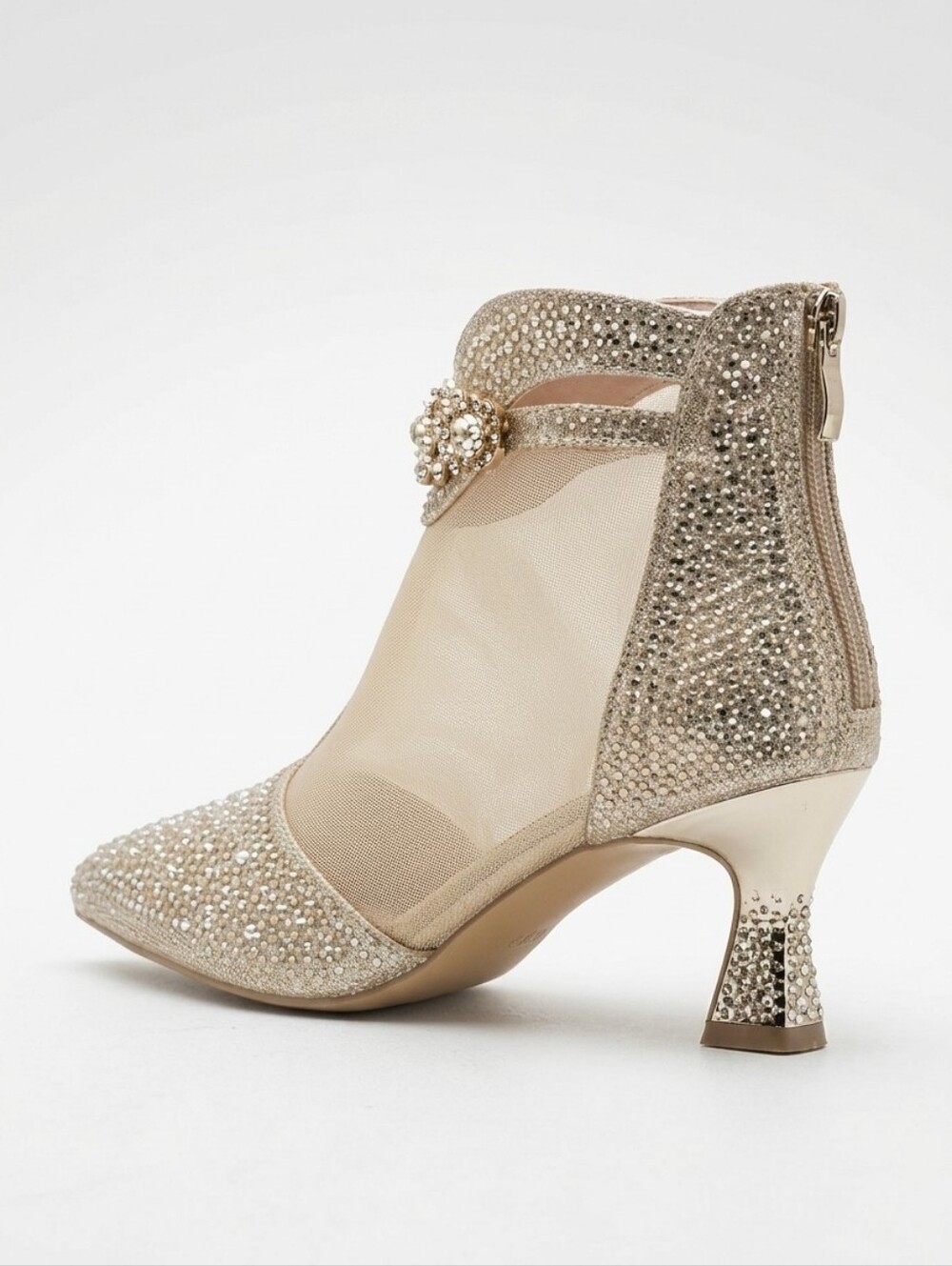 Magical Rhinestone Ankle Booties Costume Princess Booties Size 6